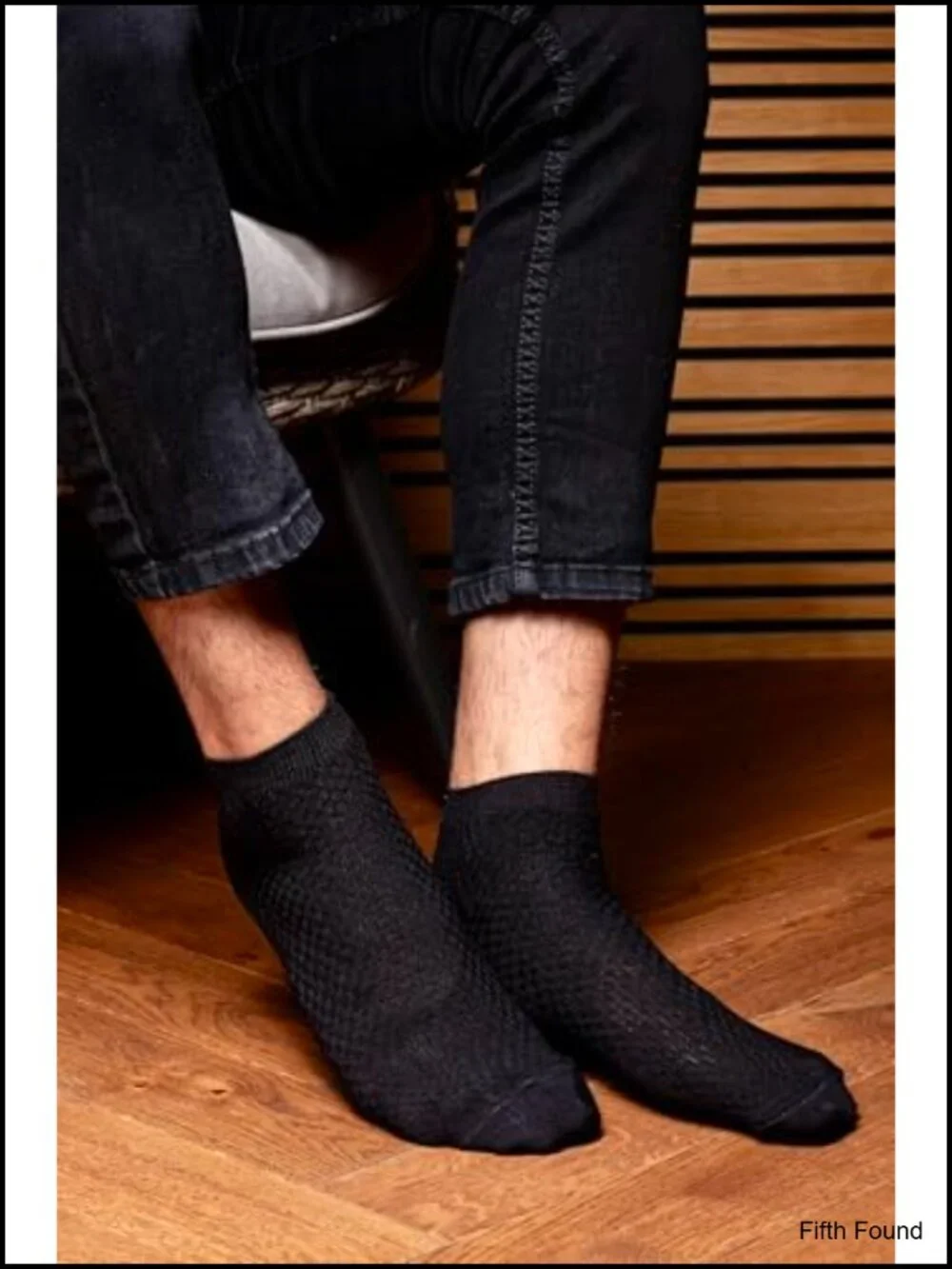 Men's 5-Pair Bamboo Rayon Ankle Socks, Moisture Wicking, Stay-Put Cuffs, Gift
